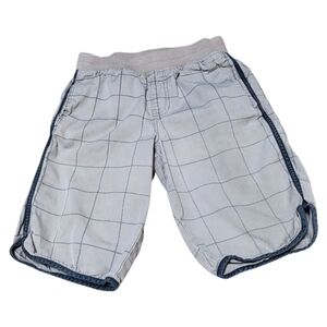 Tea Kids Gray Athletic Shorts with Elastic Waistband Lightweight Fabric- Size 10